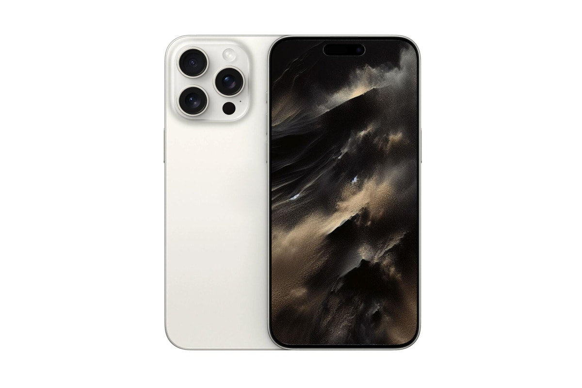 Apple iPhone 15 Pro Max (256GB, White Titanium) - As New Refurbished