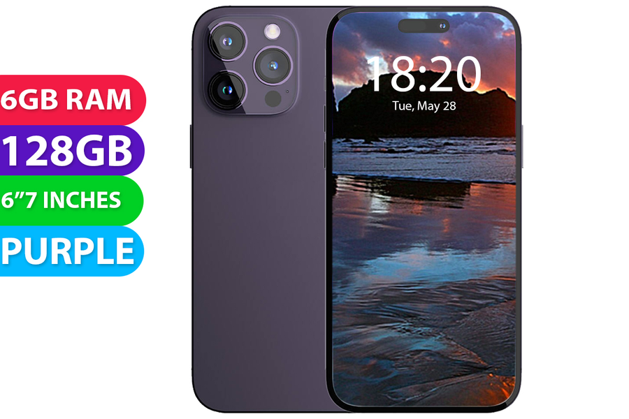 Apple iPhone 14 PRO MAX (128GB, Purple) Australian Stock - Excellent - Refurbished