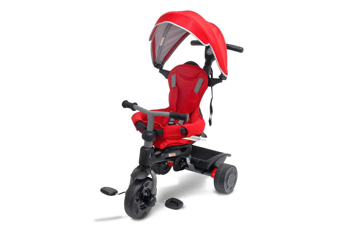 Veebee Explorer 3-stage Kids Trike With Canopy - Red