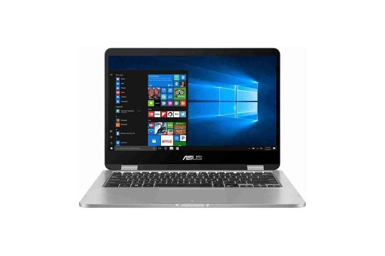 ASUS VivoBook Flip 14 TP401 14" Touch 2-in-1 Laptop Pentium N5000, 4GB RAM, 128GB SSD, Win10 Home, Factory Refurbished