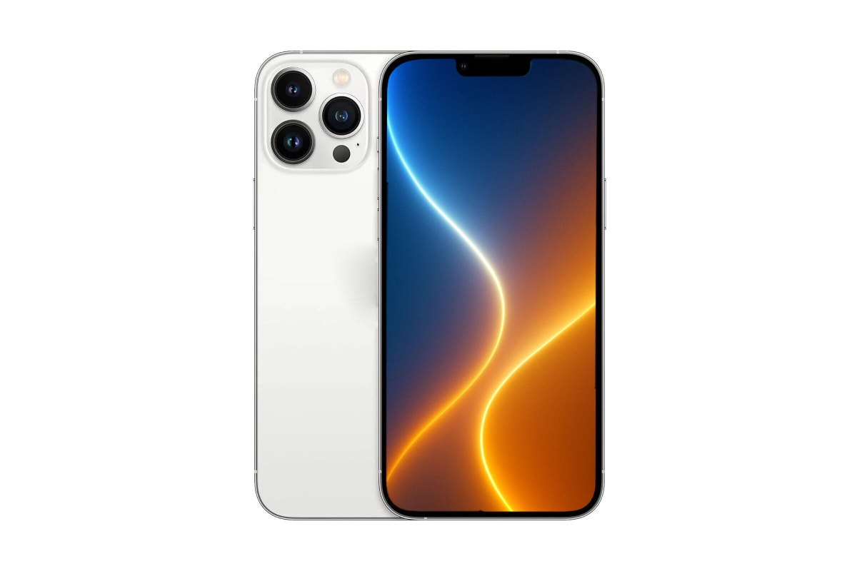 Apple iPhone 13 Pro Max (128GB, Silver) - Very Good Refurbished