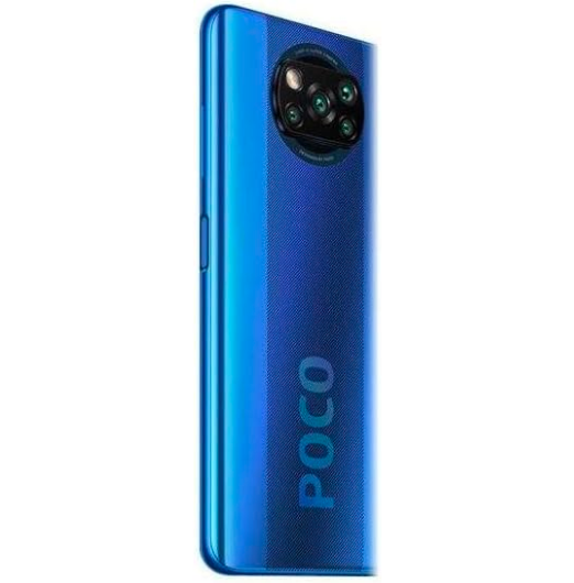 Xiaomi Poco X3 NFC 64GB, 6GB RAM, 5160mAh Large Battery, 6.67" DotDisplay, QUALCOMM Snapdragon(Cobalt Blue)