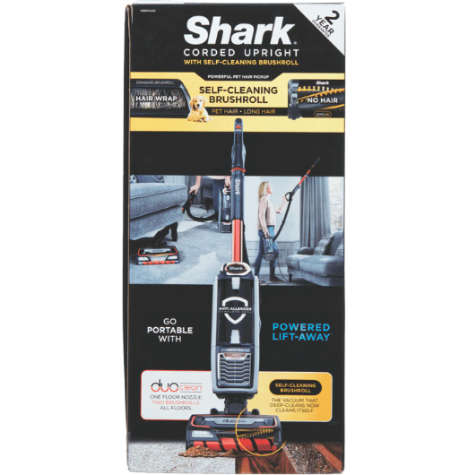 Shark Corded Upright with DuoClean & Self Cleaning Brushroll