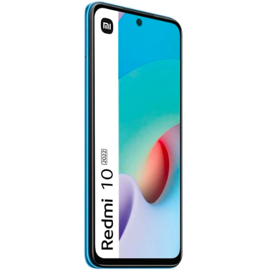 Xiaomi Redmi 10 (2022) - Smartphone 64GB, 4GB RAM, Dual Sim, Sea Blue - Layaway AU