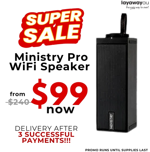 Ministry Pro WiFi Speaker - Layaway AU