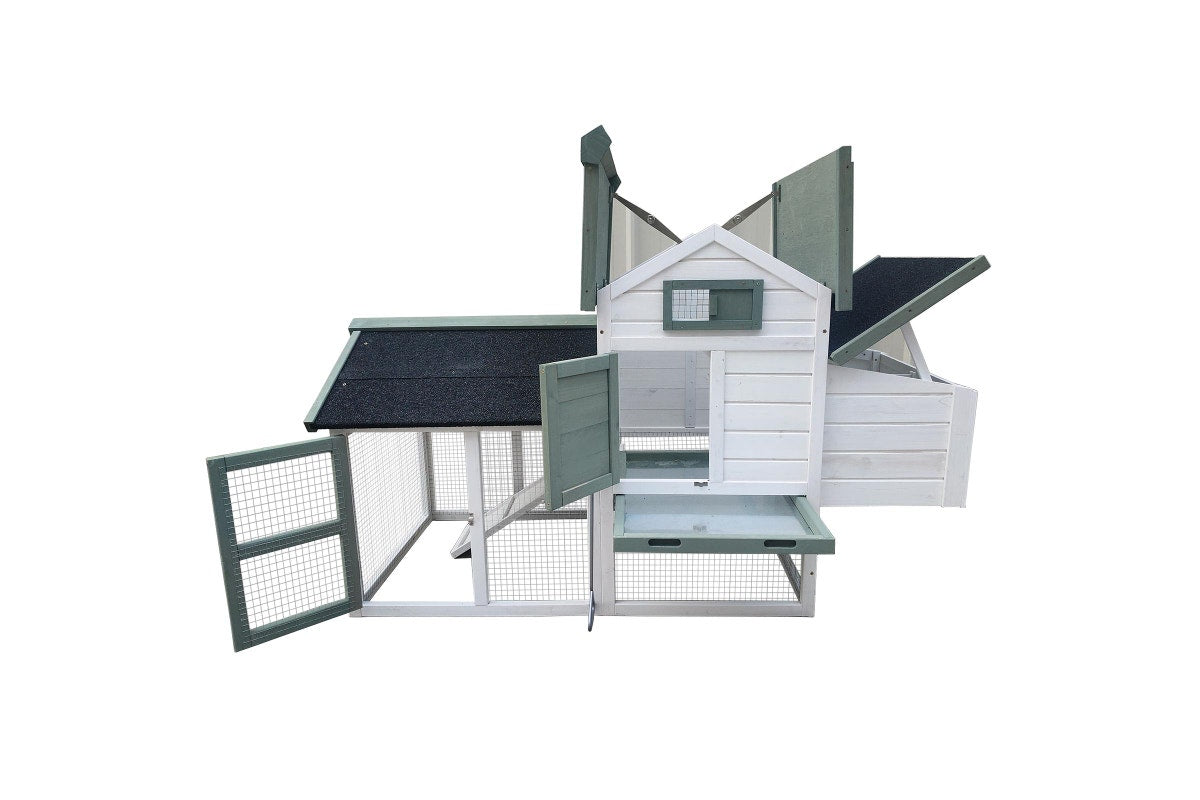 Medium Chicken Coop Rabbit Hutch Guinea Pig Cage Ferret House