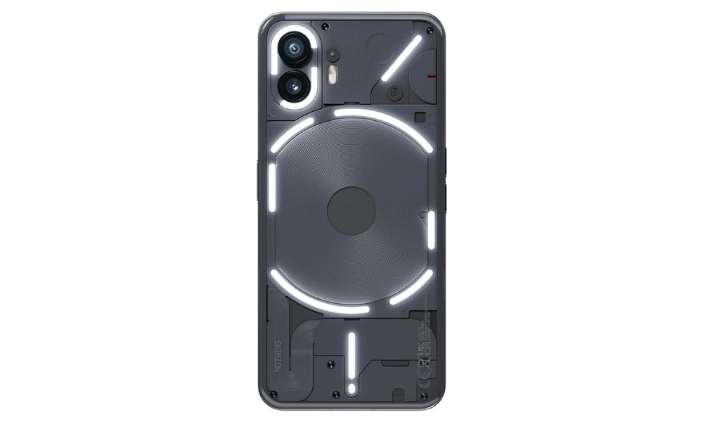 Nothing Phone (2) - 12 GB RAM + 256GB, Glyph Interface, Nothing OS 2.0, 50 MP Dual Camera, 6.7 LTPO AMOLED Display, 4700 mAh Battery, Water Resistant, 5G Unlocked Android Smartphone, Dark Gray - Layaway AU