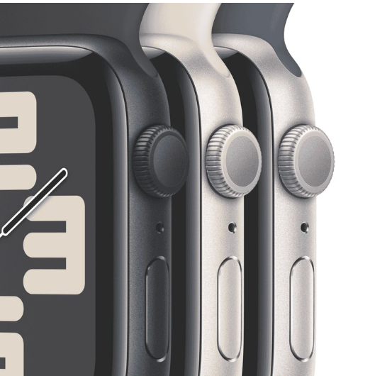 Apple Watch SE GPS 40mm Silver Aluminium Case with Storm Blue Sport Band - S/M - Layaway AU