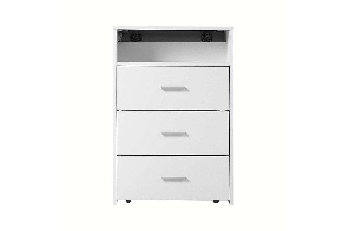 Artiss Dressing Table 2 In 1 Set Hidden Makeup Mirror Storage Drawers Bedside Tables