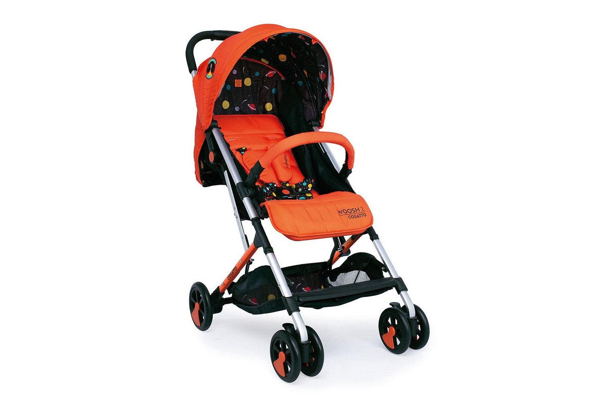 Cosatto Woosh 2 Foldable Stroller w Bumper Bar Spaceman Baby Infant Toddler 0m+