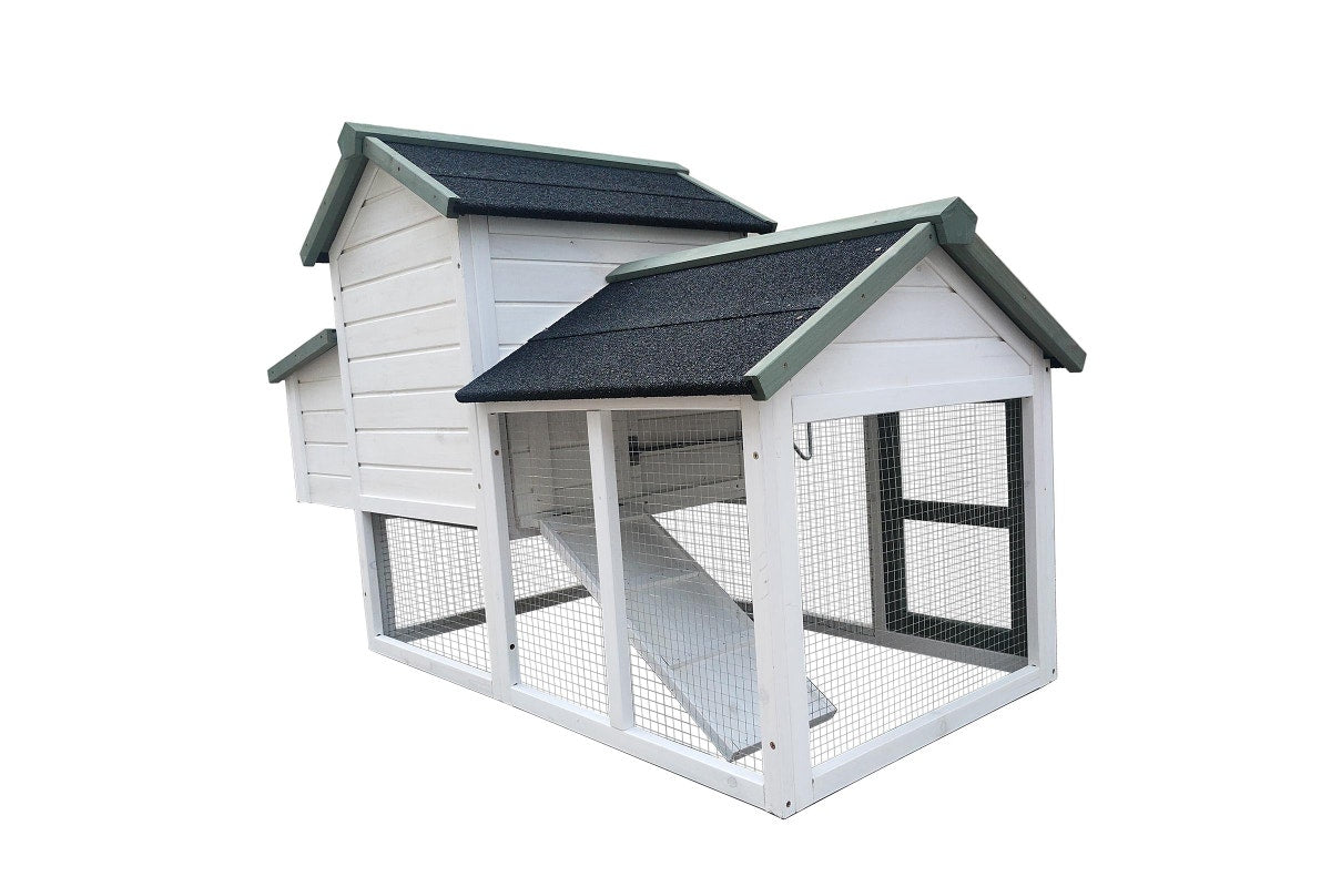 Medium Chicken Coop Rabbit Hutch Guinea Pig Cage Ferret House