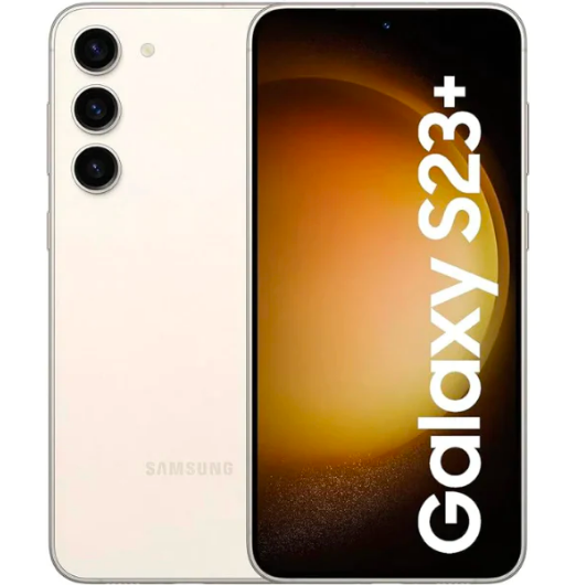 SAMSUNG Galaxy S23+ Cell Phone, Factory Unlocked Android Smartphone, 512GB Storage, 50MP Camera, Night Mode, Long Battery Life, Adaptive Display, 2023, Cream