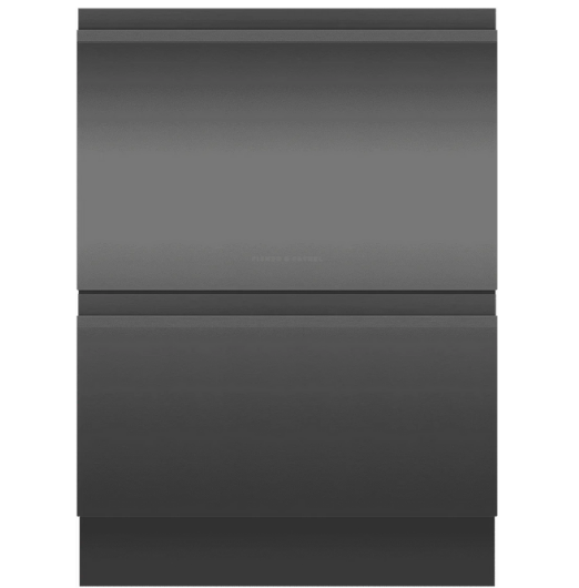 Fisher & Paykel Double DishDrawer Dishwasher Black Stainless Steel