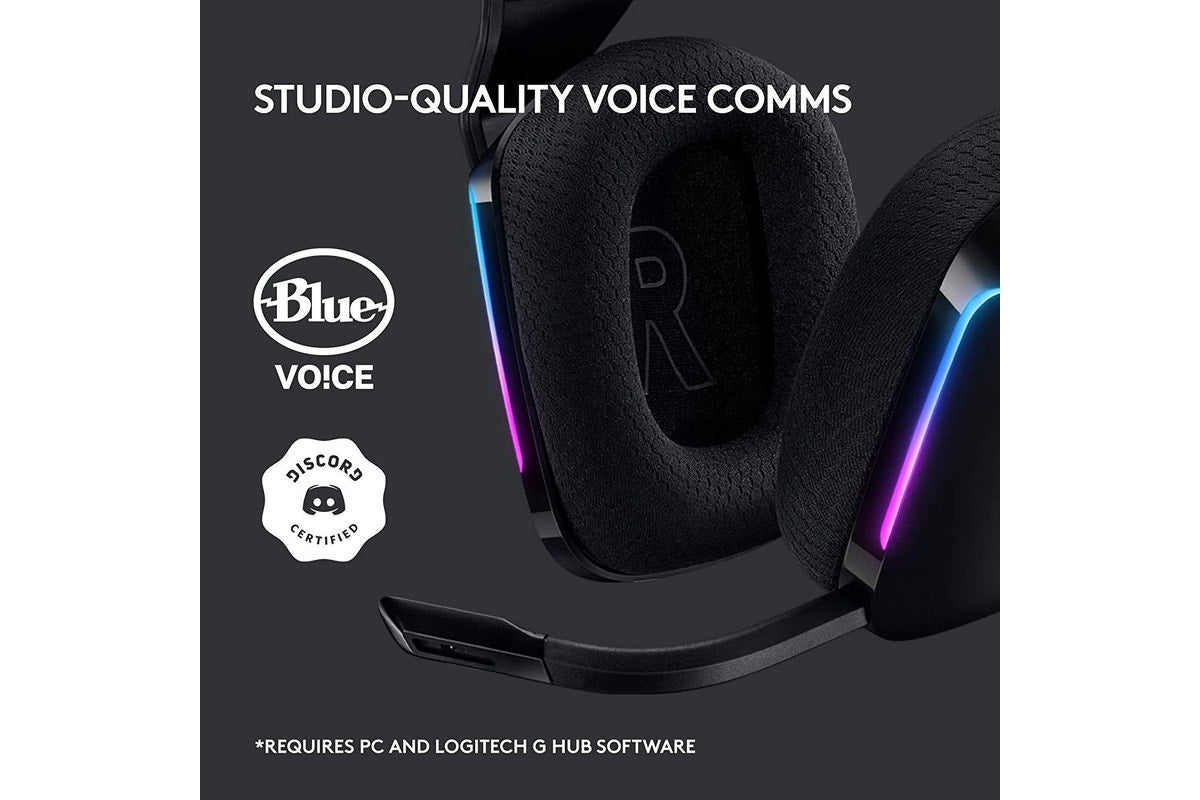 Logitech G733 LIGHTSPEED Wireless RGB Gaming Headset - Black