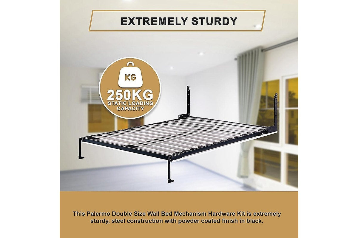 Palermo Double Size Wall Bed Mechanism Hardware Kit Diamond Edition