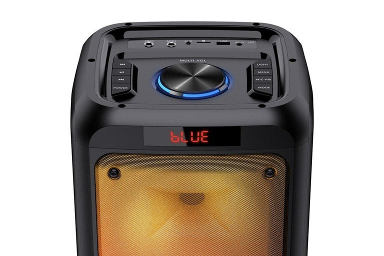 Sansai 400W Bluetooth Party LED Portable Electric Rechargeable Speaker w Remote