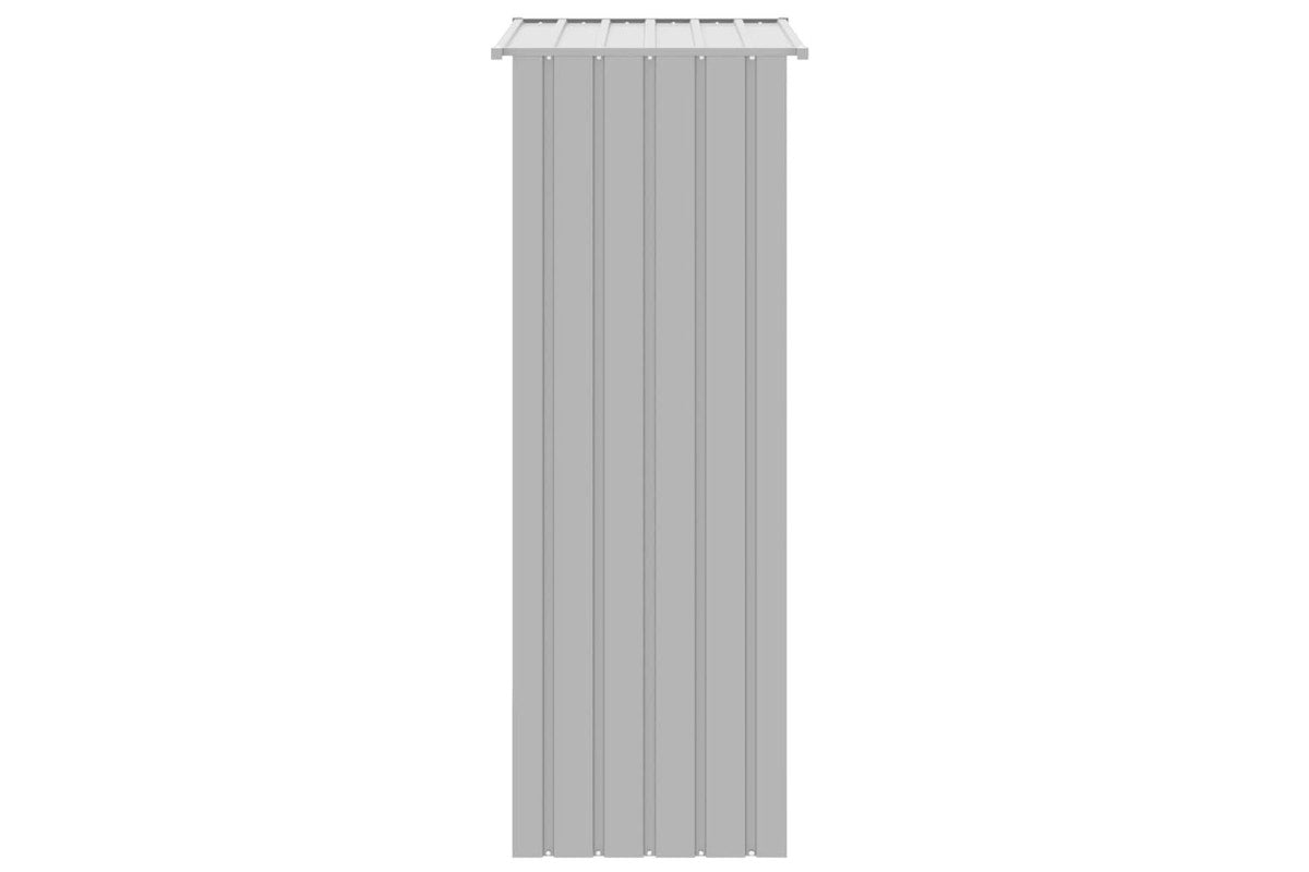 Bird Cage Grey 215x78x200 cm Galvanised Steel vidaXL