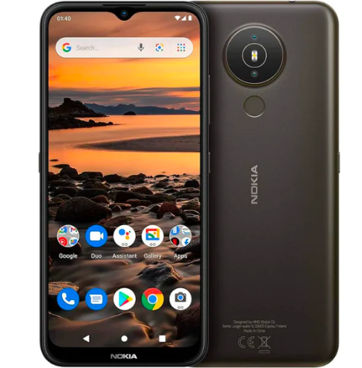Nokia 1.4 Android smartphone 2021 (Official Australian Version) 4G easy to use mobile phone with 2-day battery, HD+ screen, Camera Go, security updates and expandable storage, CHARCOAL