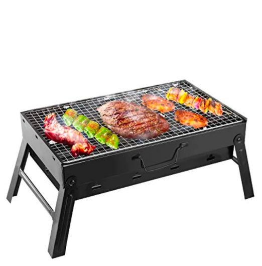 Folding Portable Barbecue Charcoal Grill