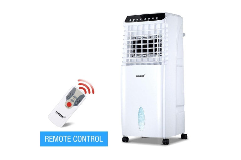 10L Evaporative Air Cooler Fan Ionizer/Humidifier Remote Control Conditioner