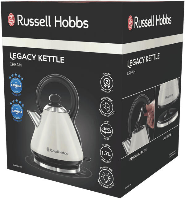 Russell Hobbs Legacy Kettle Cream