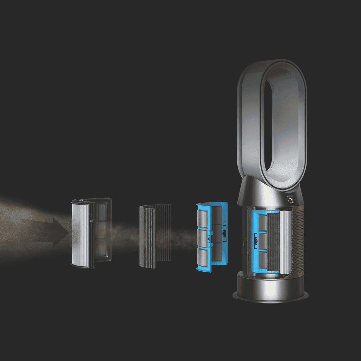Dyson HP09 hot+cool Formaldehyde Fan Heater