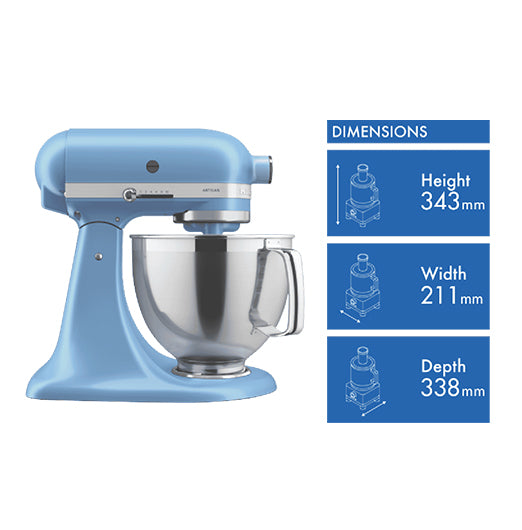 KitchenAid Artisan Stand Mixer Blue Velvet