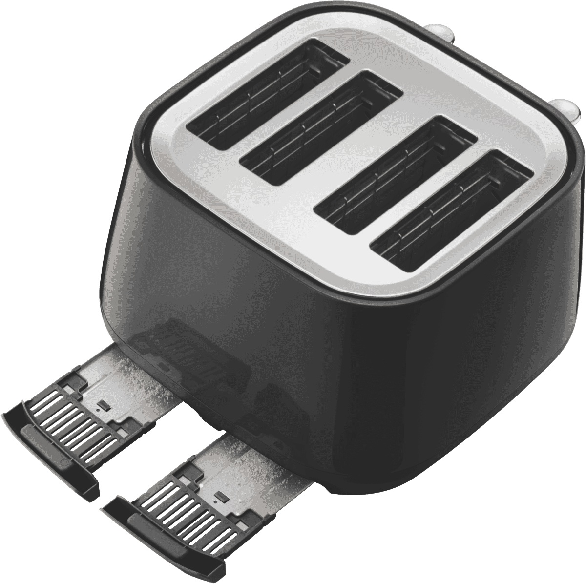 DeLonghi Eclettica 4 Slice Toaster Bold Black