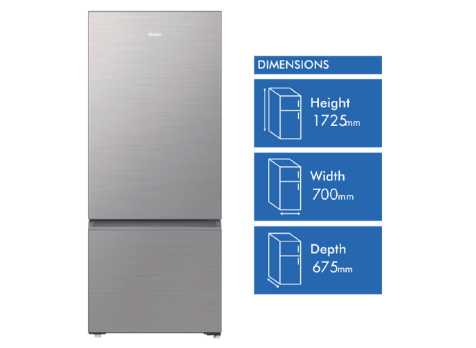 Haier 433L Bottom Mount Refrigerator