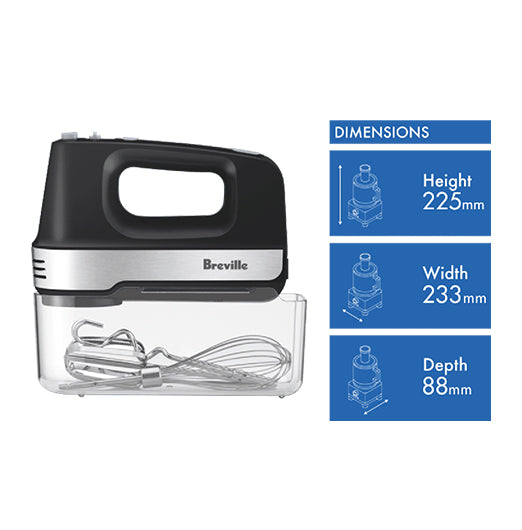 Breville The Mix And Store Turbo Hand Mixer