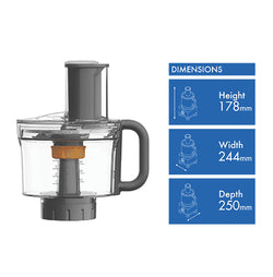 Kenwood Food Processor Attachment for Kenwood Mixers