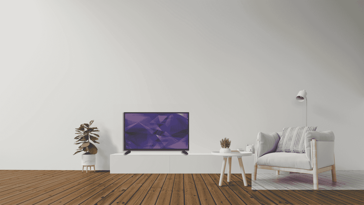 Linsar 32" HD WebOS Smart TV with 12V Adaptor