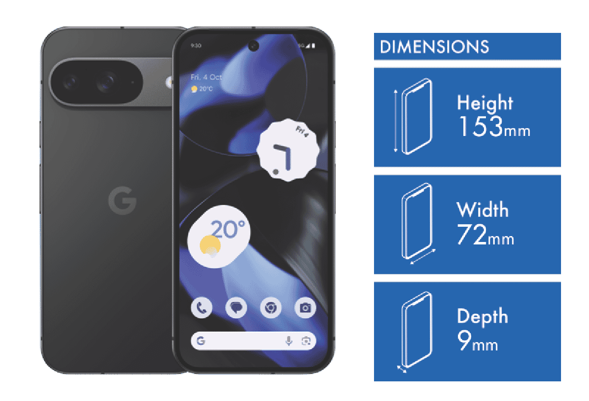 Google Pixel 9 128GB Obsidian
