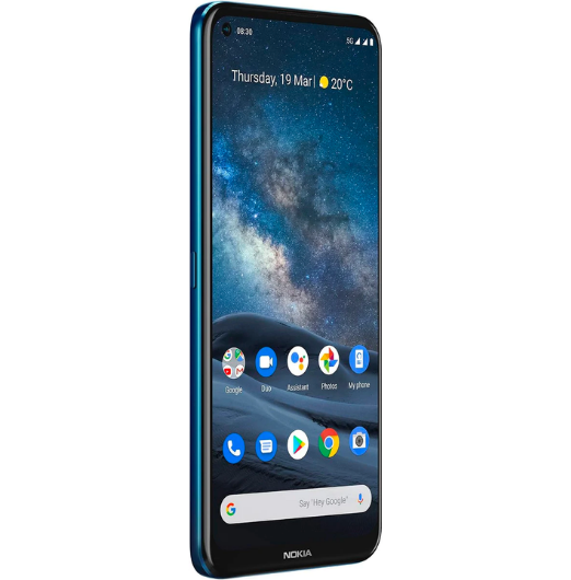 Nokia 8.3 5G Android Smartphone (Official Australian Version) 2020, Unlocked Mobile Phone with Dual Sim, Cinematic Video Quad Camera, Zeiss Optics, Pure Display, 2-Day Battery, 8/128GB - Layaway AU