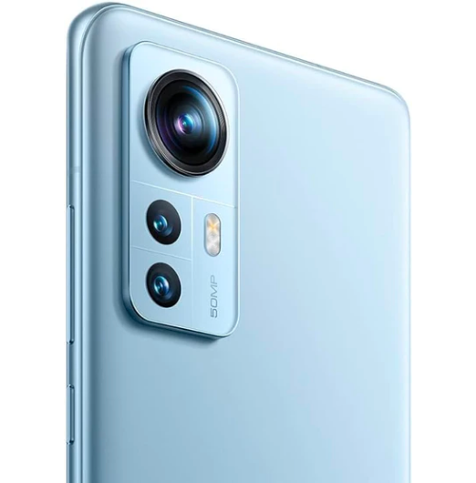 Xiaomi 12 - Smartphone 8+256GB, 6.28¬ 120Hz AMOLED Display, Snapdragon 8 Gen 1, 50MP+13MP+5MP Triple Camera, 4500mAh, Blue (UK Version)