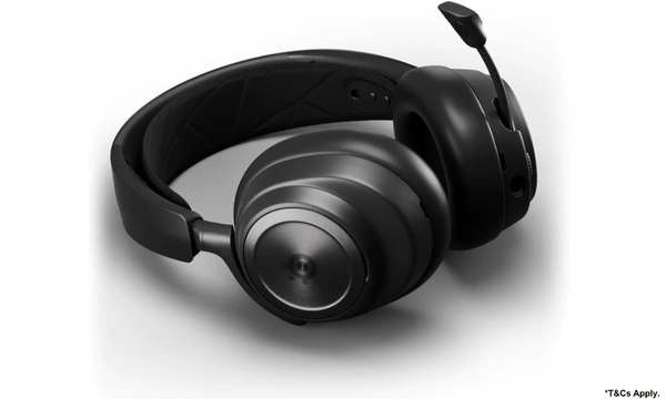 SteelSeries Arctis Nova Pro Wireless Multi-System Gaming Headset - Hi-Fi Driver - Active Noise Cancellation - Infinity Power System - PC, PS5, PS4, Switch, Smartphone