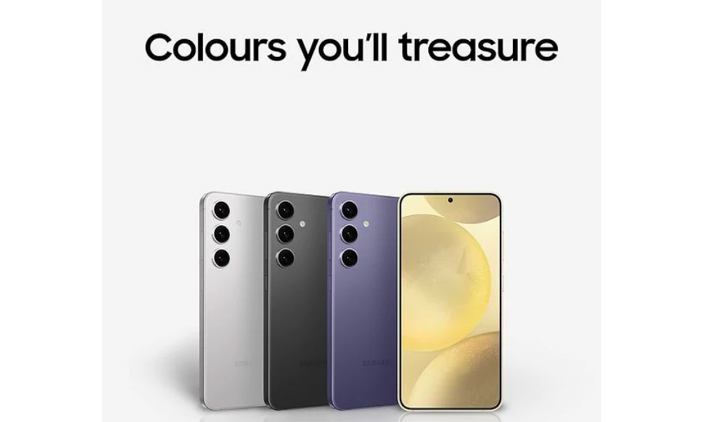 SAMSUNG Galaxy S24+, AI Phone, Android Smartphone, 12GB RAM, 512GB Storage, 50MP Camera, Bigger display, Faster RAM, Long Battery Life, Marble Gray - Layaway AU