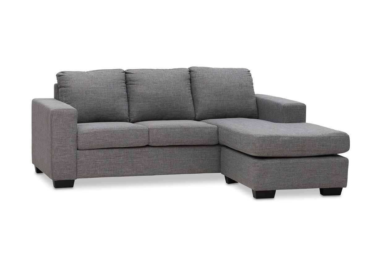 BONZA Fabric 3 Seater Sofa with Chaise