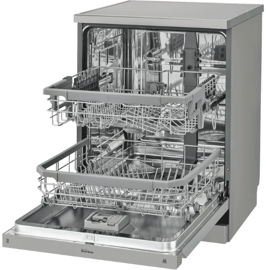 LG Platinum Steel True Steam Dishwasher