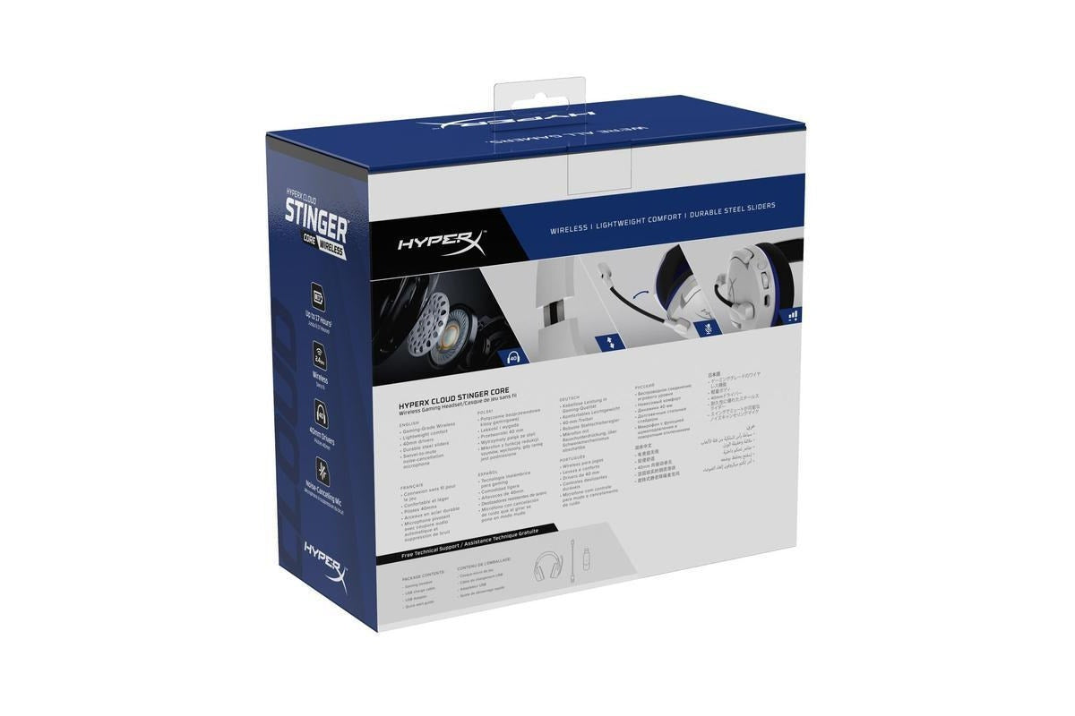 HyperX Cloud Stinger Core Wireless Gaming Headset (White)