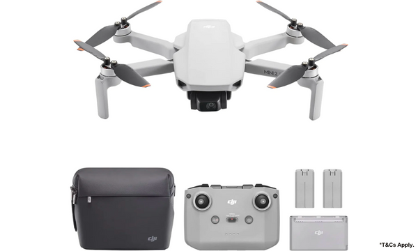DJI Mini 2 SE Fly More Combo, Lightweight and Foldable Mini Camera Drone