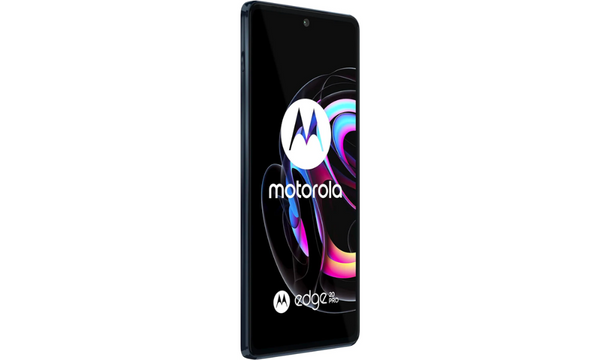 Motorola Edge 20 Pro, 6.7 Inch 144Hz HDR10+ OLED, Qualcomm Snapdragon 870, TurboPower, 108MP Camera, 50x Super Zoom, 4500 mAH Battery, Dual SIM, 256GB, Android 11, Midnight Blue