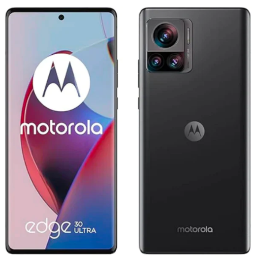 Motorola moto edge 30 ultra (6.67" OLED 144 Hz display, 200 MP camera, Dolby Atmos, 125W TurboPower charger, wireless charging, Snapdragon 8+ processor, 12/256 GB, dual SIM)
