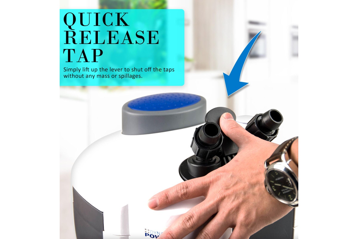 Aquarium UV Light External Canister Filter 2000L/H + Media Kit