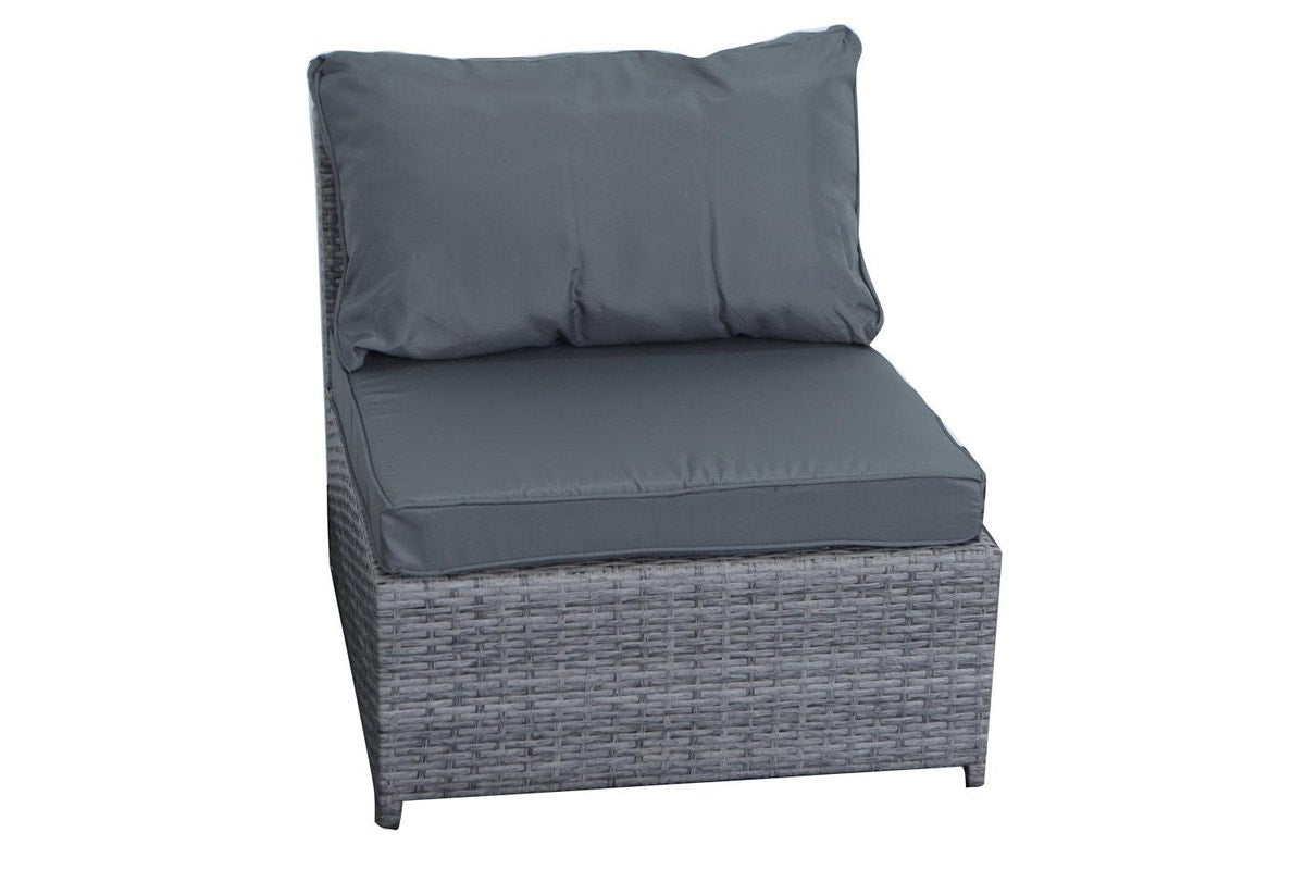6pc Lounge Set Outdoor Furniture Rattan Wicker Chair Sofa Table Garden Patio