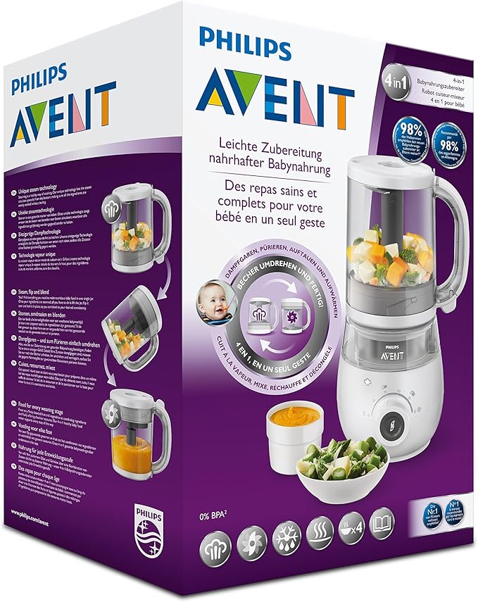 Philips Avent 4-In-1 Steamer Blender Healthy Baby Food Maker - Layaway AU