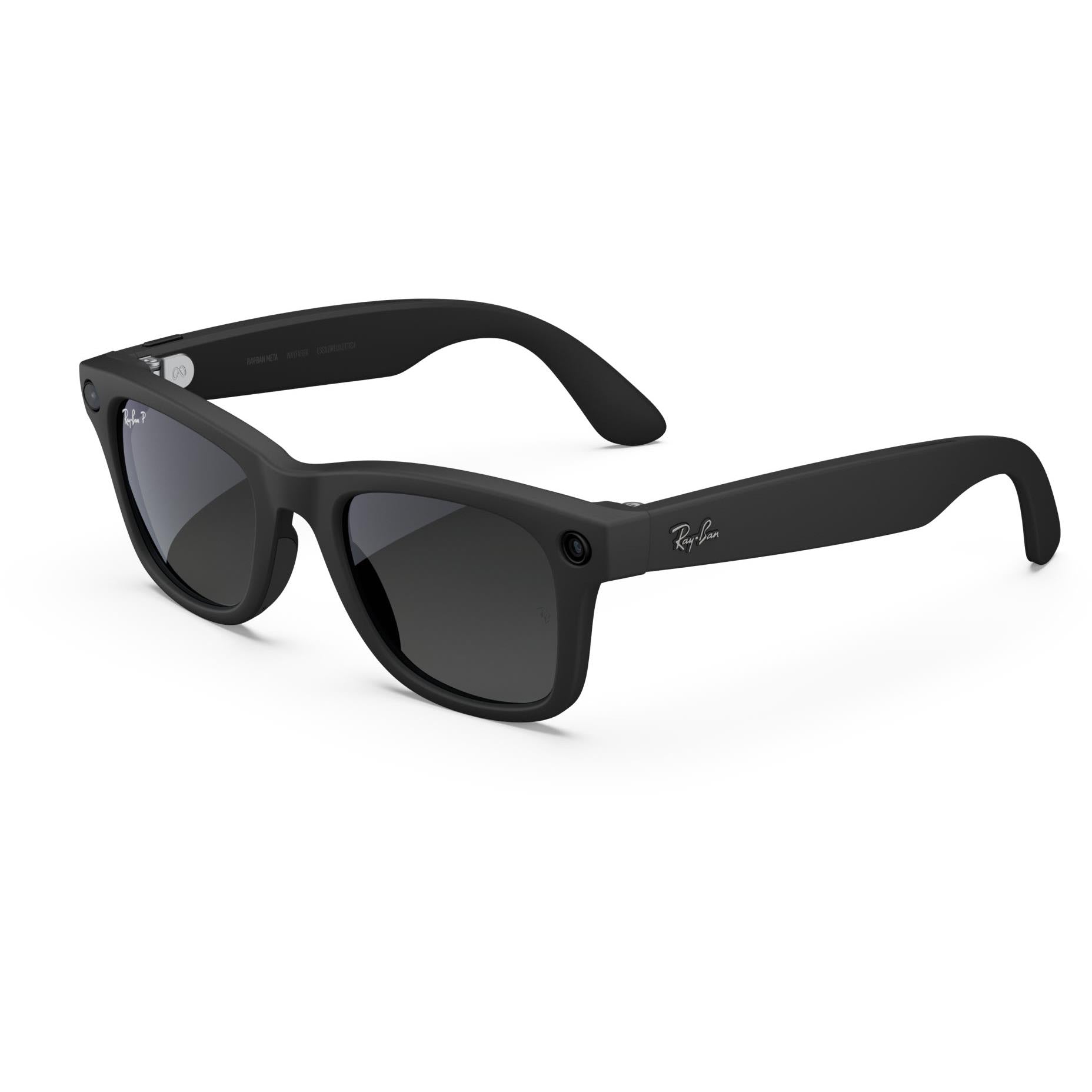 Ray-Ban | Meta Wayfarer Large Gen 2 AI Glasses (Matte Black/Polarised Gradient Graphite)