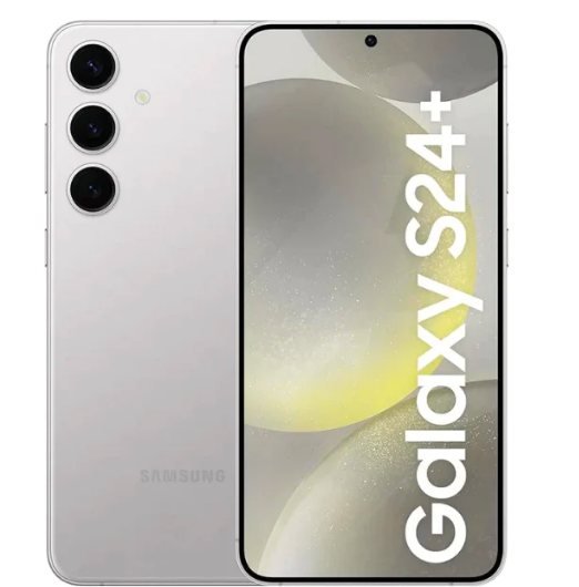 SAMSUNG Galaxy S24+, AI Phone, Android Smartphone, 12GB RAM, 512GB Storage, 50MP Camera, Bigger display, Faster RAM, Long Battery Life, Marble Gray