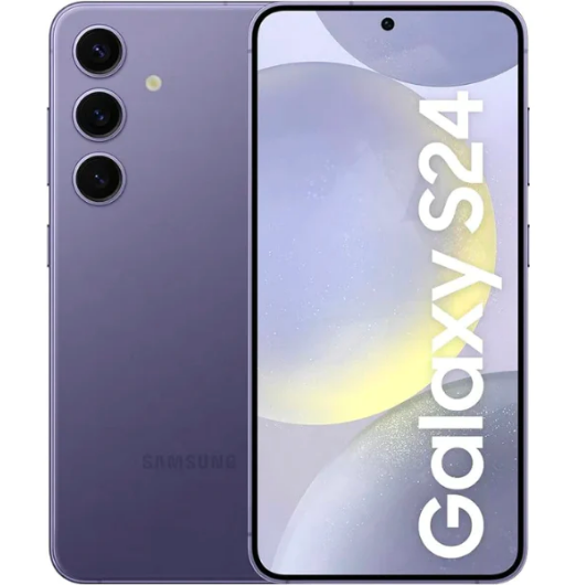 SAMSUNG Galaxy S24, AI Phone, Android Smartphone, 8GB RAM, 256GB Storage, 50MP Camera, Long Battery Life, Cobalt Violet