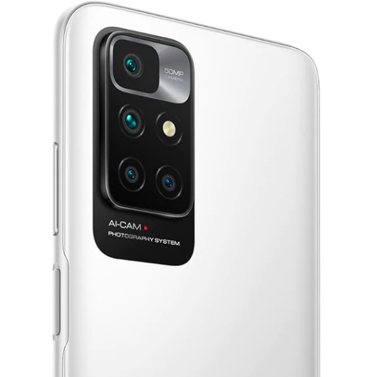 Xiaomi Redmi 10 (2022) - Smartphone 128GB, 4GB RAM, Dual Sim, Pebble White - Layaway AU